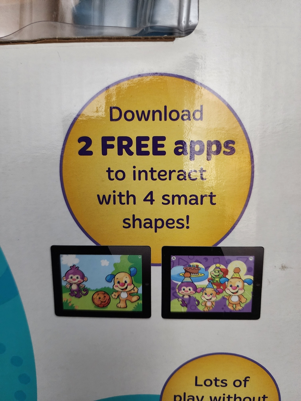 Fisher-Price Laugh & Learn Apptivity Creation Center - White with Green Accents - Picture 7 of 9